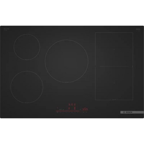 Bosch Serie 6 PVW81CHB1E induktionskogeplade 80 cm mat sort