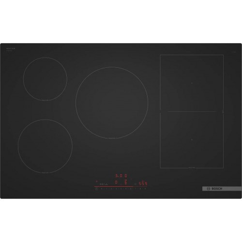 Bosch Serie 6 PVW81CHB1E induktionskogeplade 80 cm mat sort