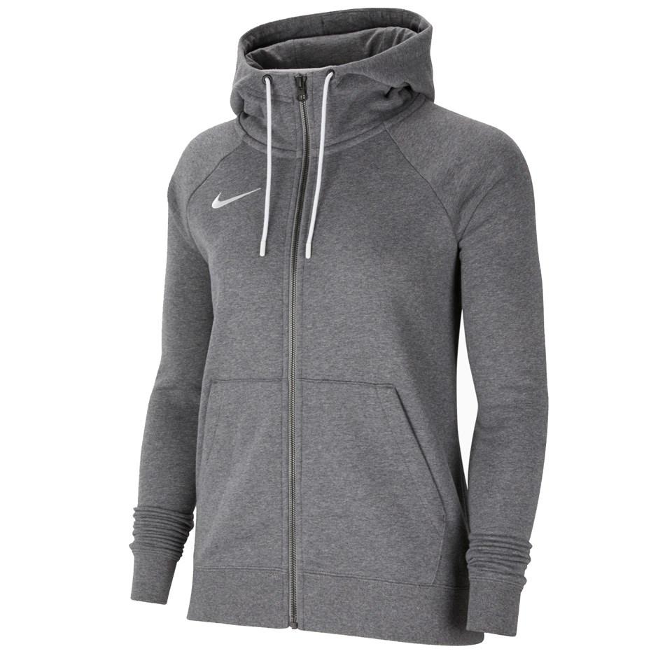 Nike Park 20 hættetrøje til kvinder med lynlås - grå
