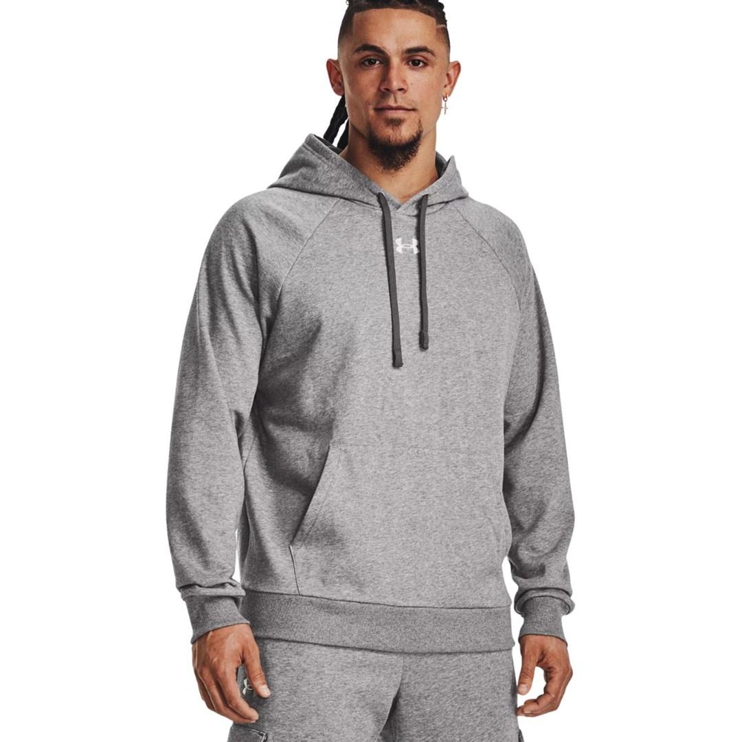 Under Armour Rival Fleece hættetrøje grå XL