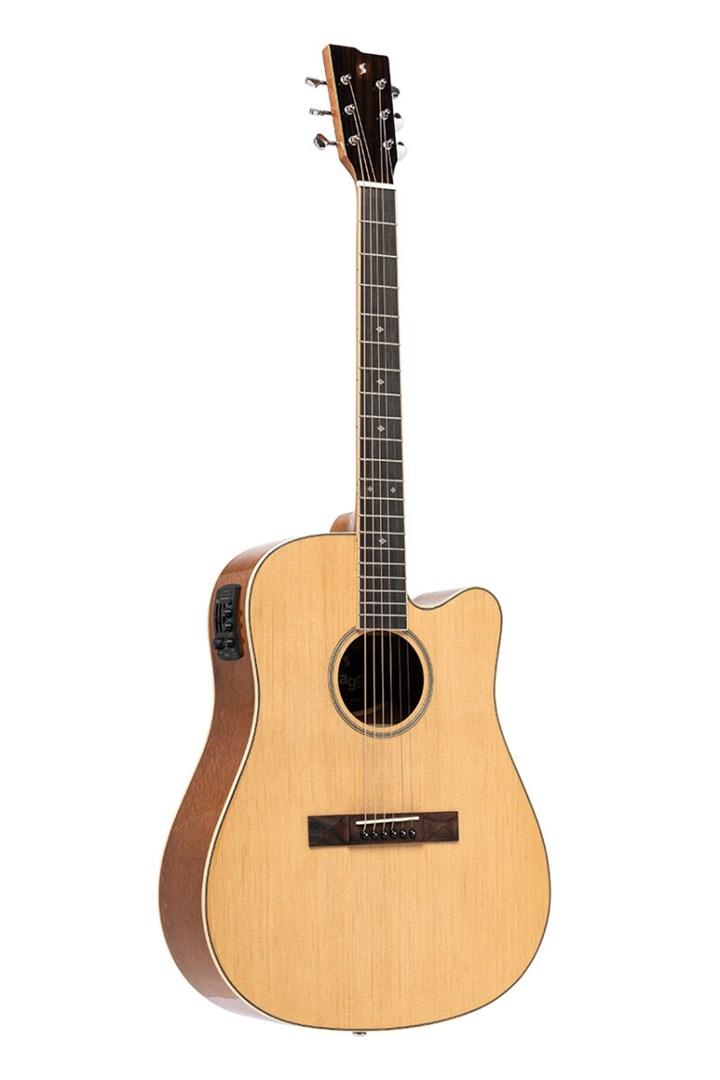 Stagg SA45 DCE-LW elektroakustisk guitar