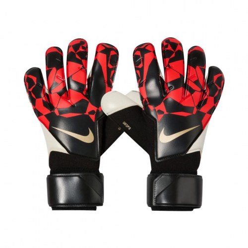 Nike Grip3 målmandshandsker sort/rød/hvid str. 6