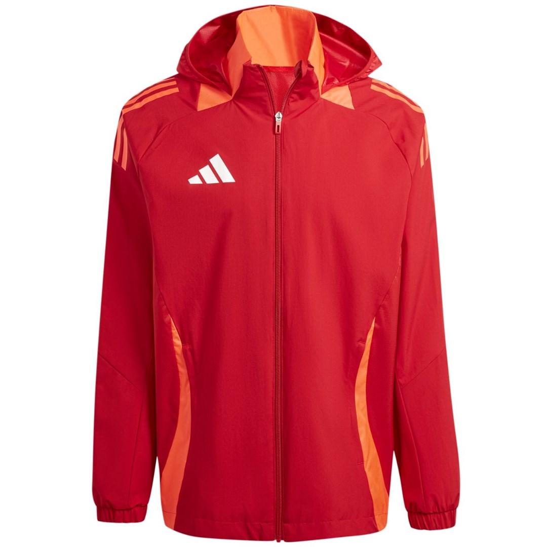 adidas Tiro 24 Competition al slags vejr herrejakke rød str. L