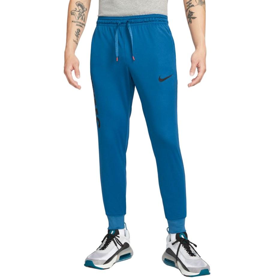 Nike Dri-FIT FC Libero herrebukser til løb - blå, str. S