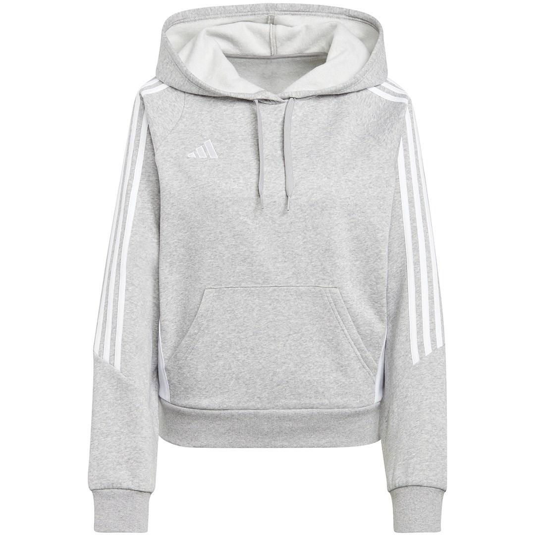 adidas Tiro 24 hættetrøje til kvinder grå str. L