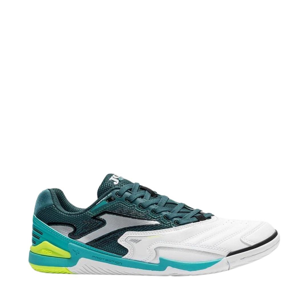 Joma Cancha 2602 indendørs fodboldsko hvid/grøn str. 43