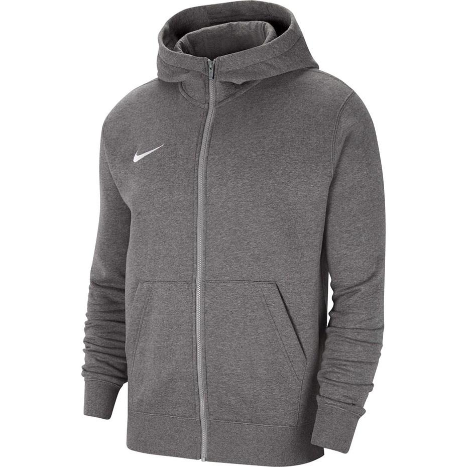 Nike Park 20 Fleece hættetrøje med fuld lynlås grå