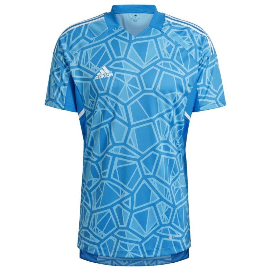 adidas Condivo 22 målmandstrøje med korte ærmer blå