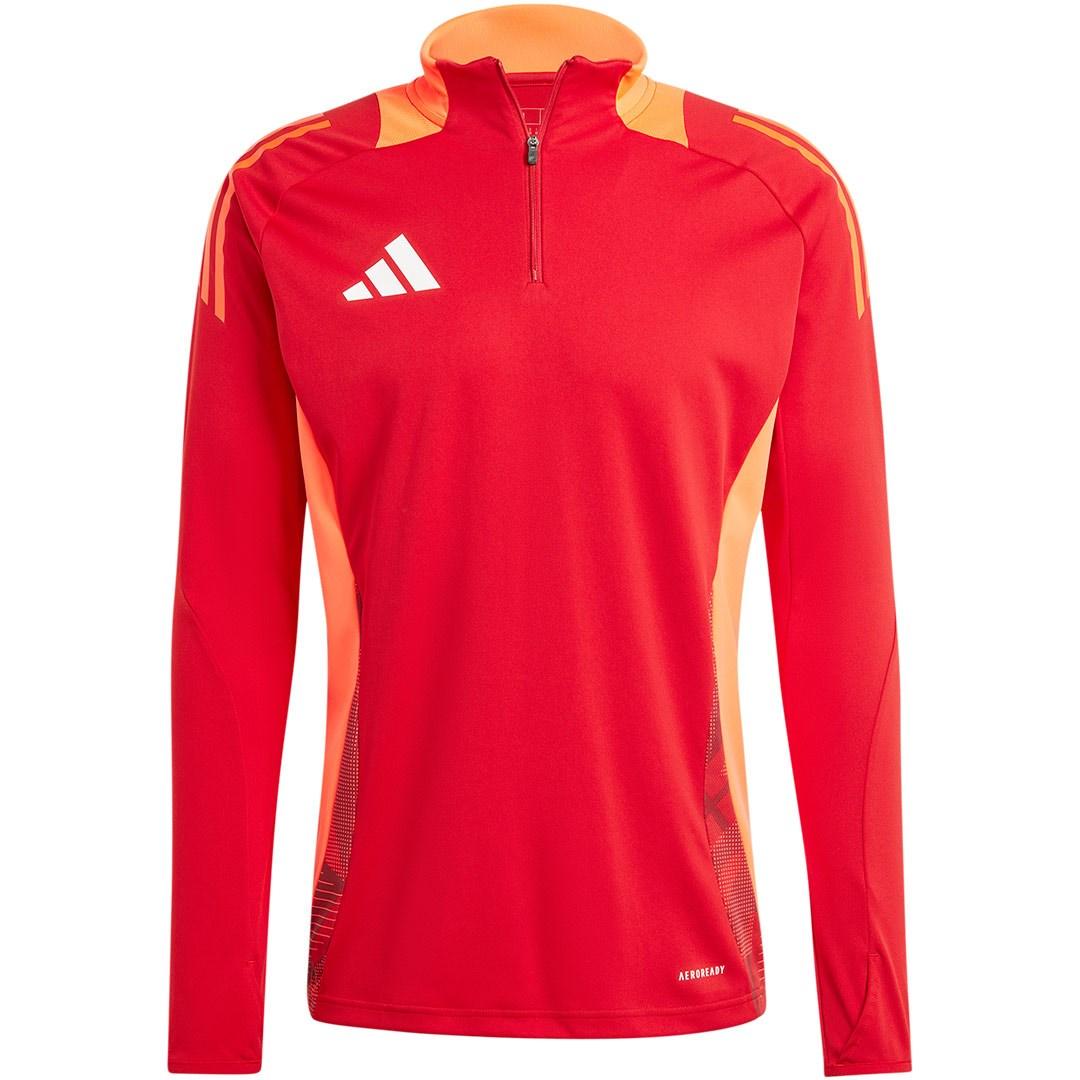 adidas Tiro 24 Competition træningstrøje med lynlås rød str. L