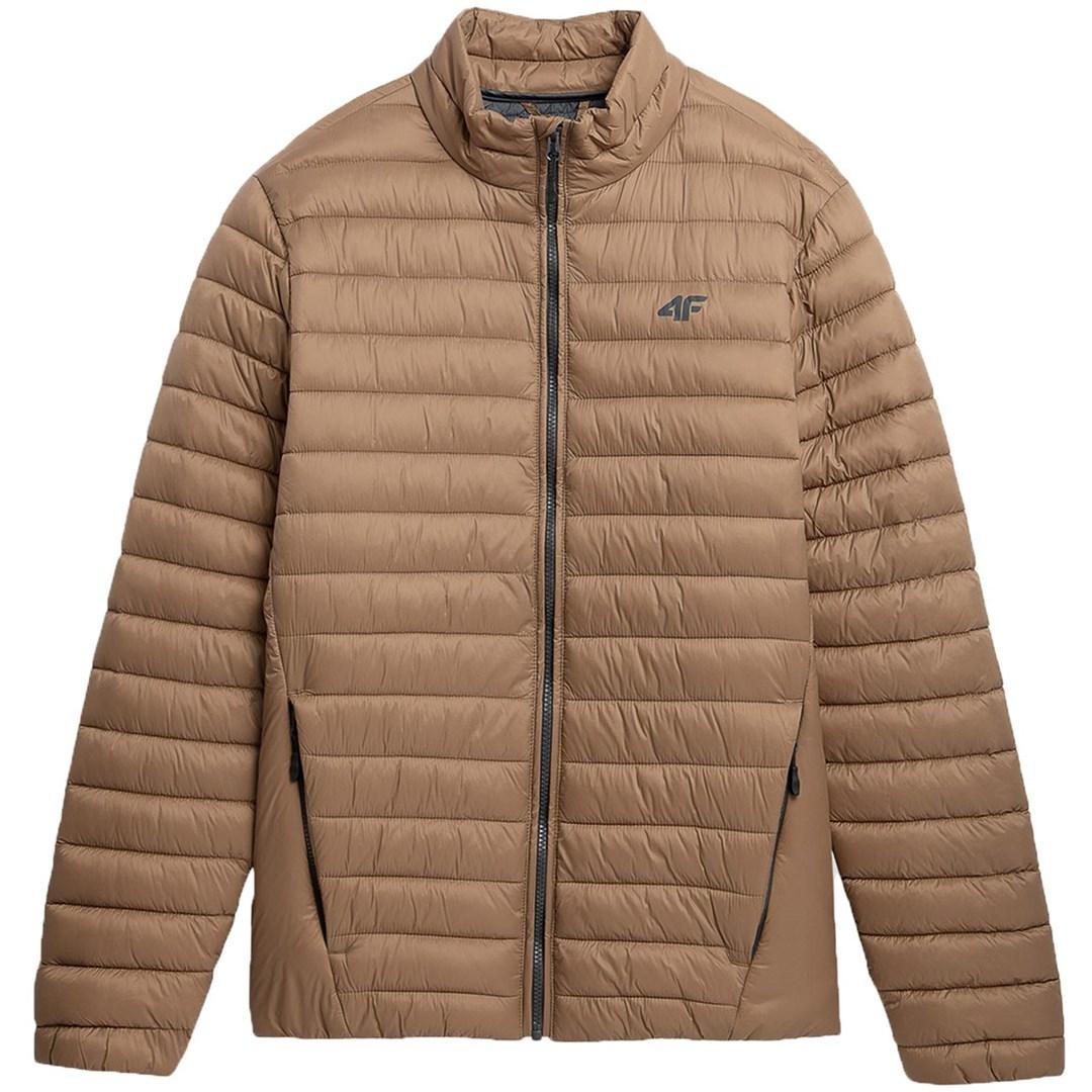 4F M239 herre dunjakke - lysebrun