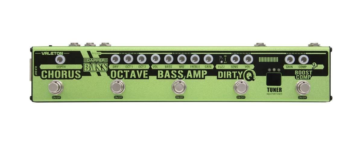 Valeton Dapper Bass multieffektpedal til bas