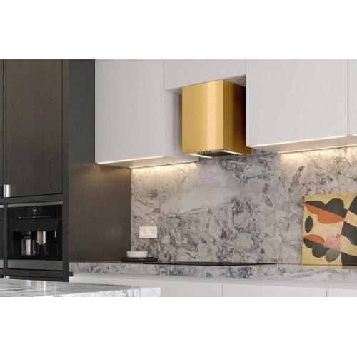 MAAN ELBA Mini WPB 430 emhætte - forgyldt glans, Ø30 cm (OUTLET A)