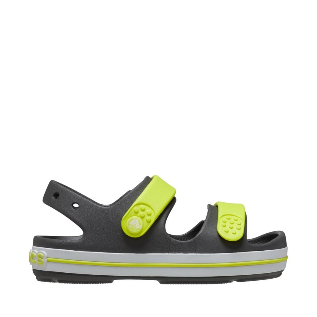 Crocs Crocband Cruiser børnesandaler grafitgul str. 28-29