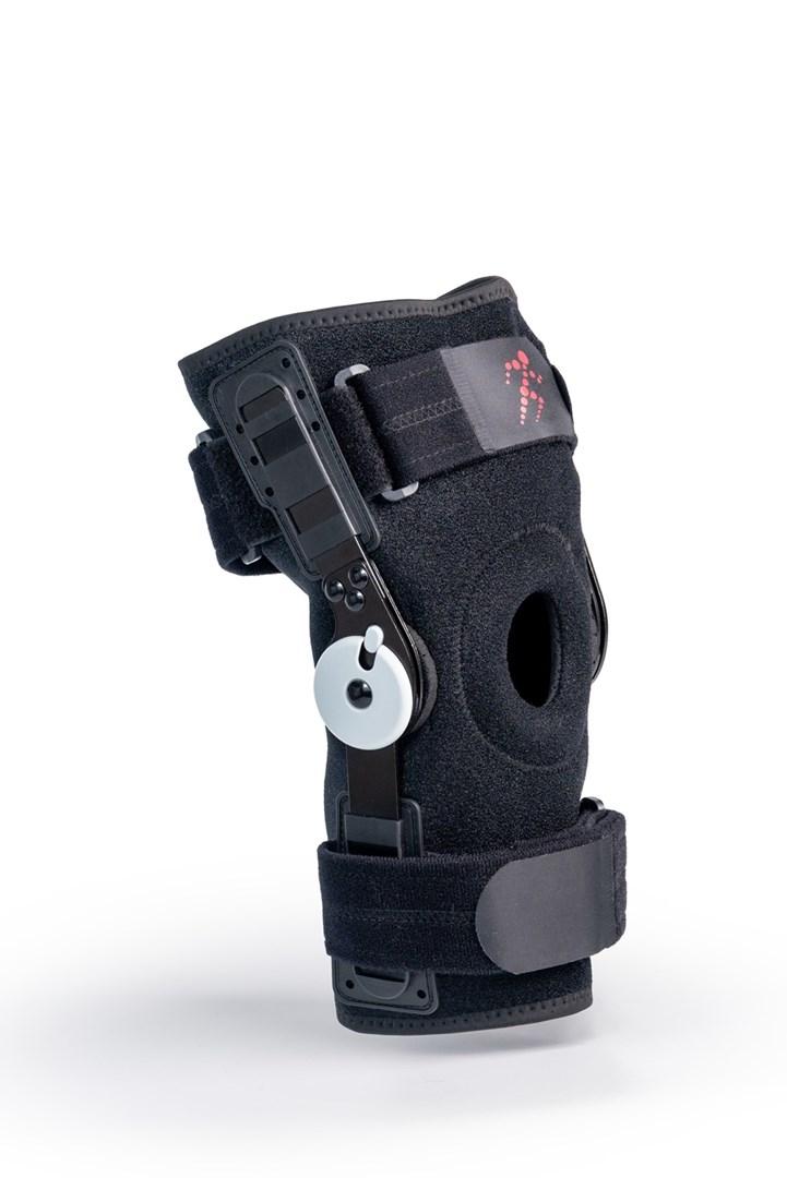 REHA FUND Stabilmax O-1241/XL kort åben knæbandage XL sort