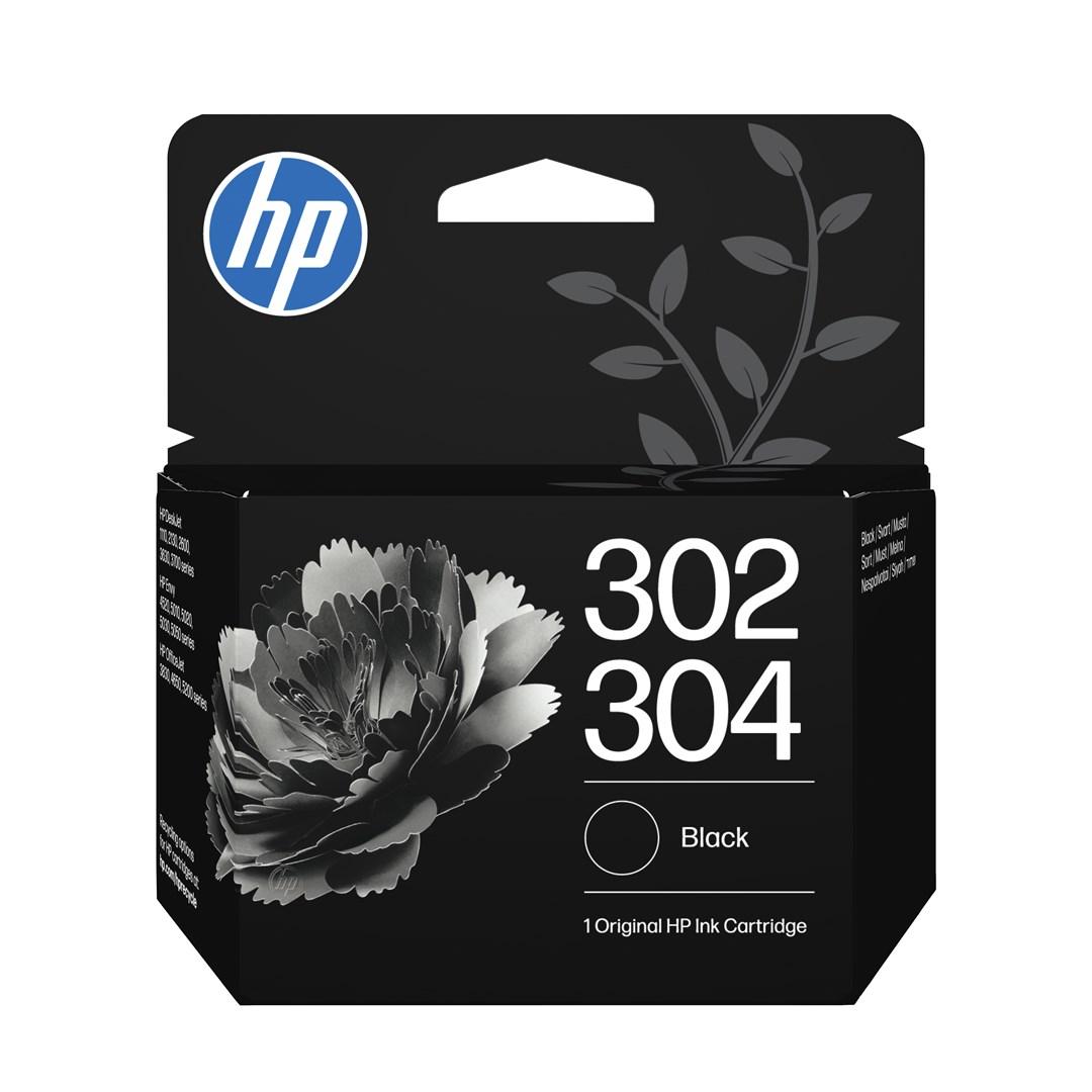 HP 302/304 original sort blækpatron - 2 ml, op til 120 sider