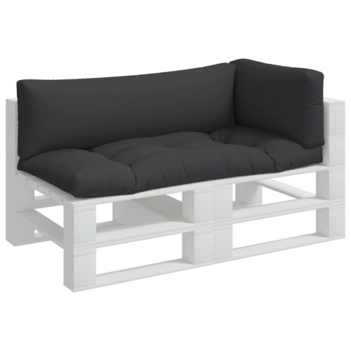 Hynder til pallesofa 3 stk. sort
