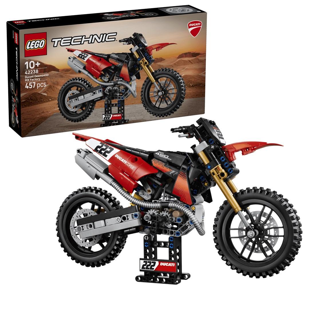 LEGO Technic Ducati Desmo450 MX Factory motorcykel byggesæt