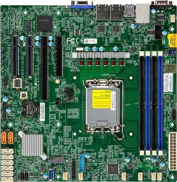 Supermicro X13SCL-F-B bundkort micro ATX LGA 1700