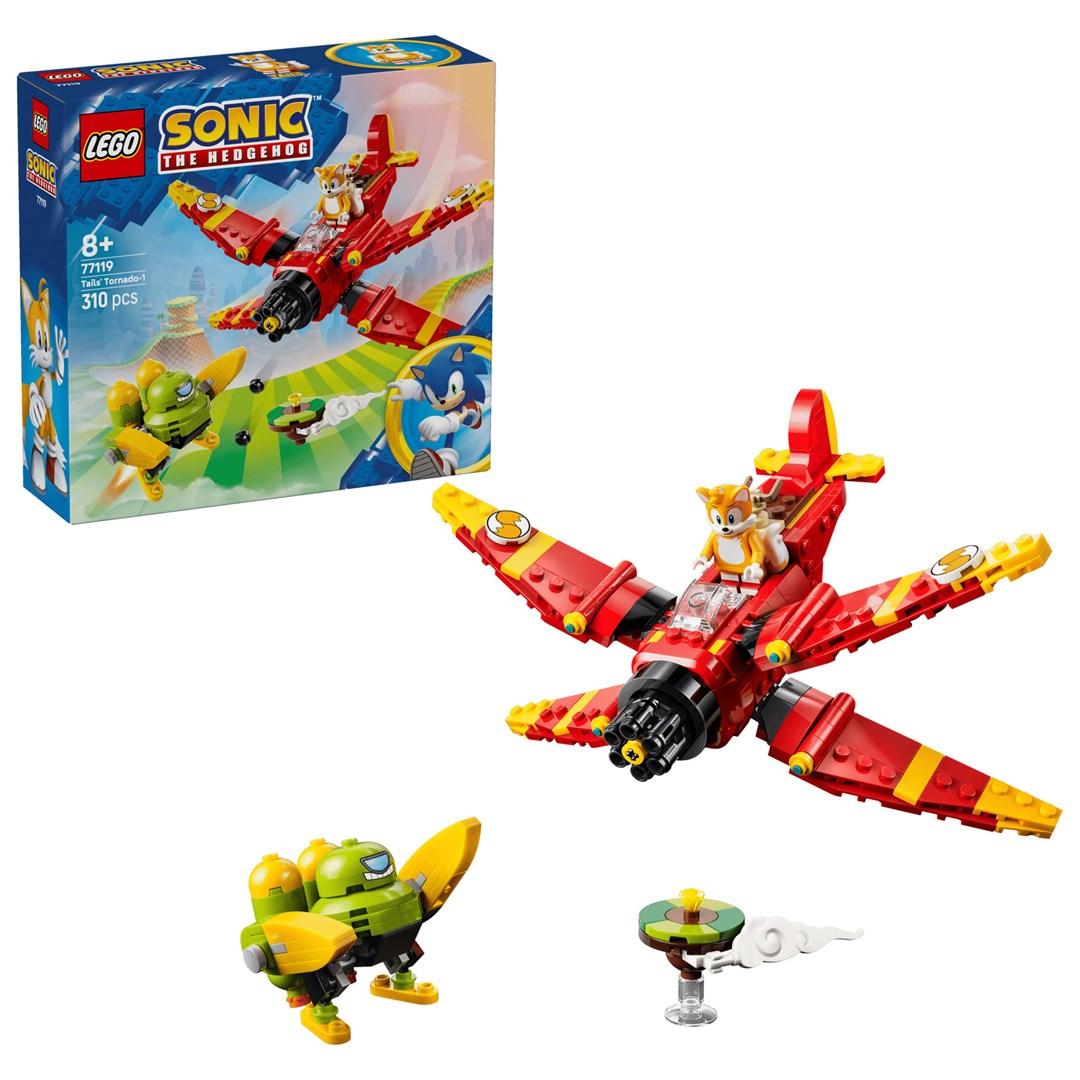 LEGO Sonic the Hedgehog 77119 Tails og Tornado-1 byggelegetøj