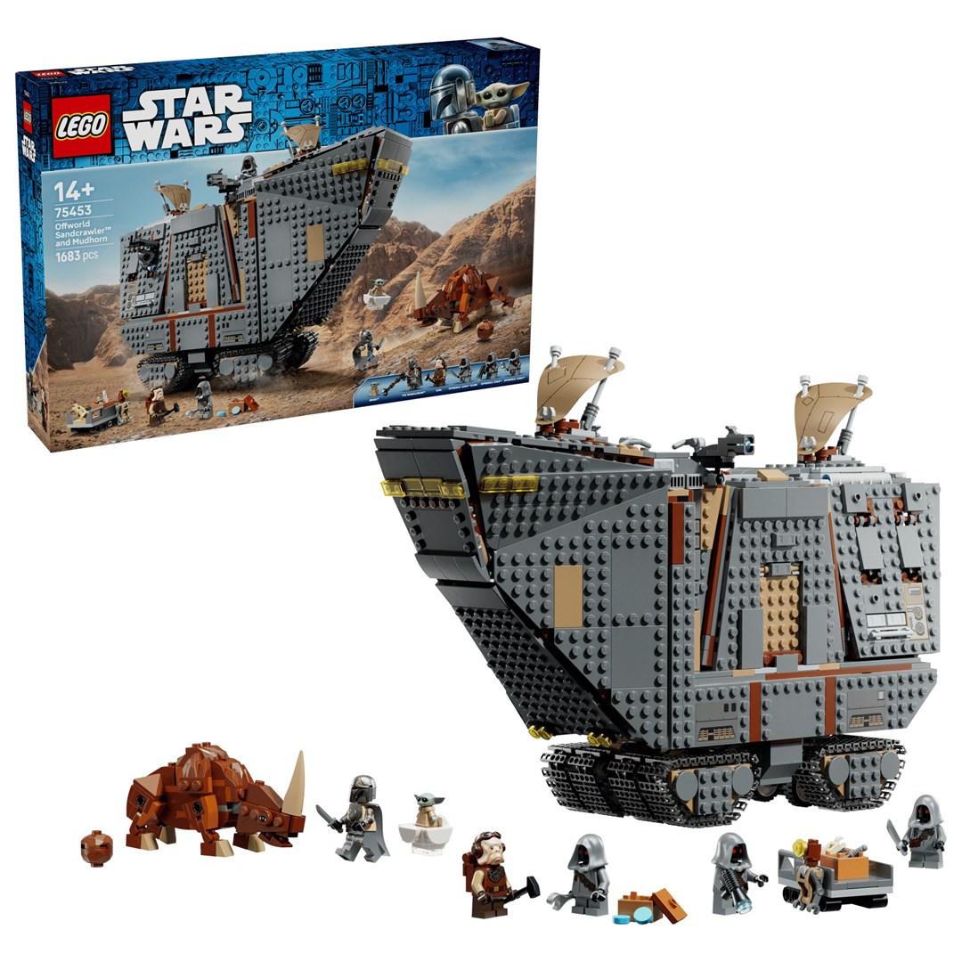 LEGO Star Wars 75453 Offworld Sandcrawler og Mudhorn byggelegetøj