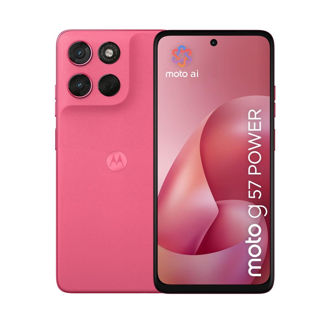Motorola moto g57 power 6,72" 12/256 GB 5G - Pink Lemonade