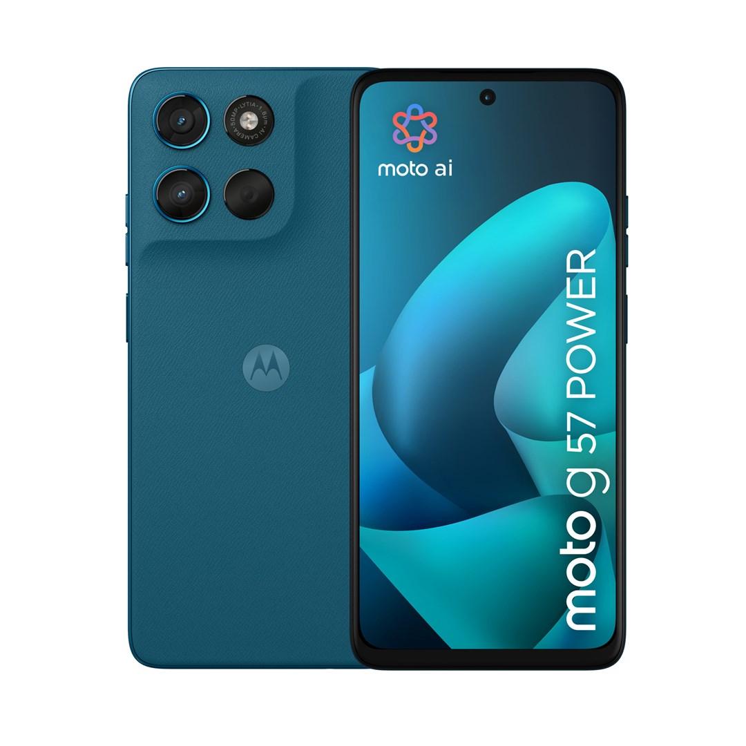 Motorola Moto G57 Power 6,72" 12/256 GB 5G - Blå smartphone