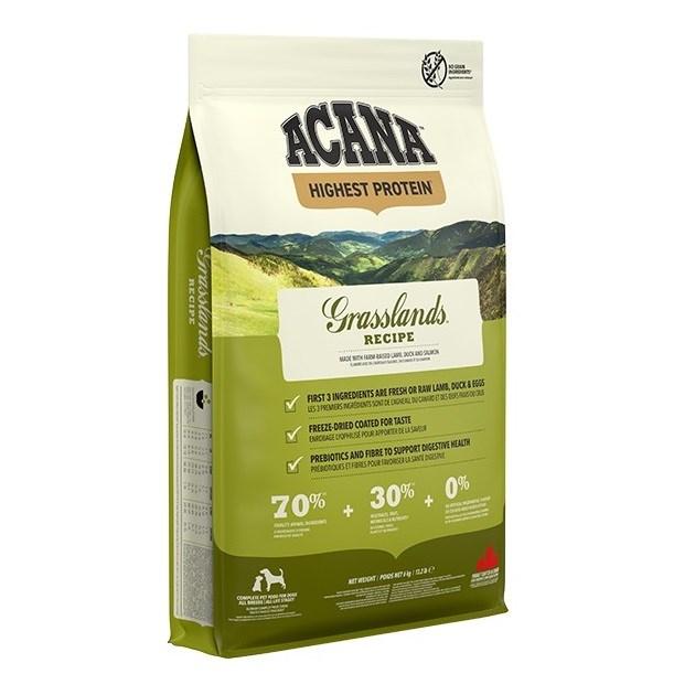 ACANA Highest Protein Grasslands tørfoder til hund 6 kg