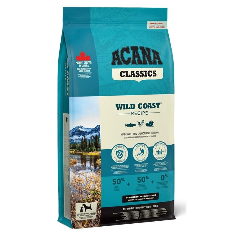 ACANA Classics Wild Coast tørfoder til voksne hunde 14,5 kg