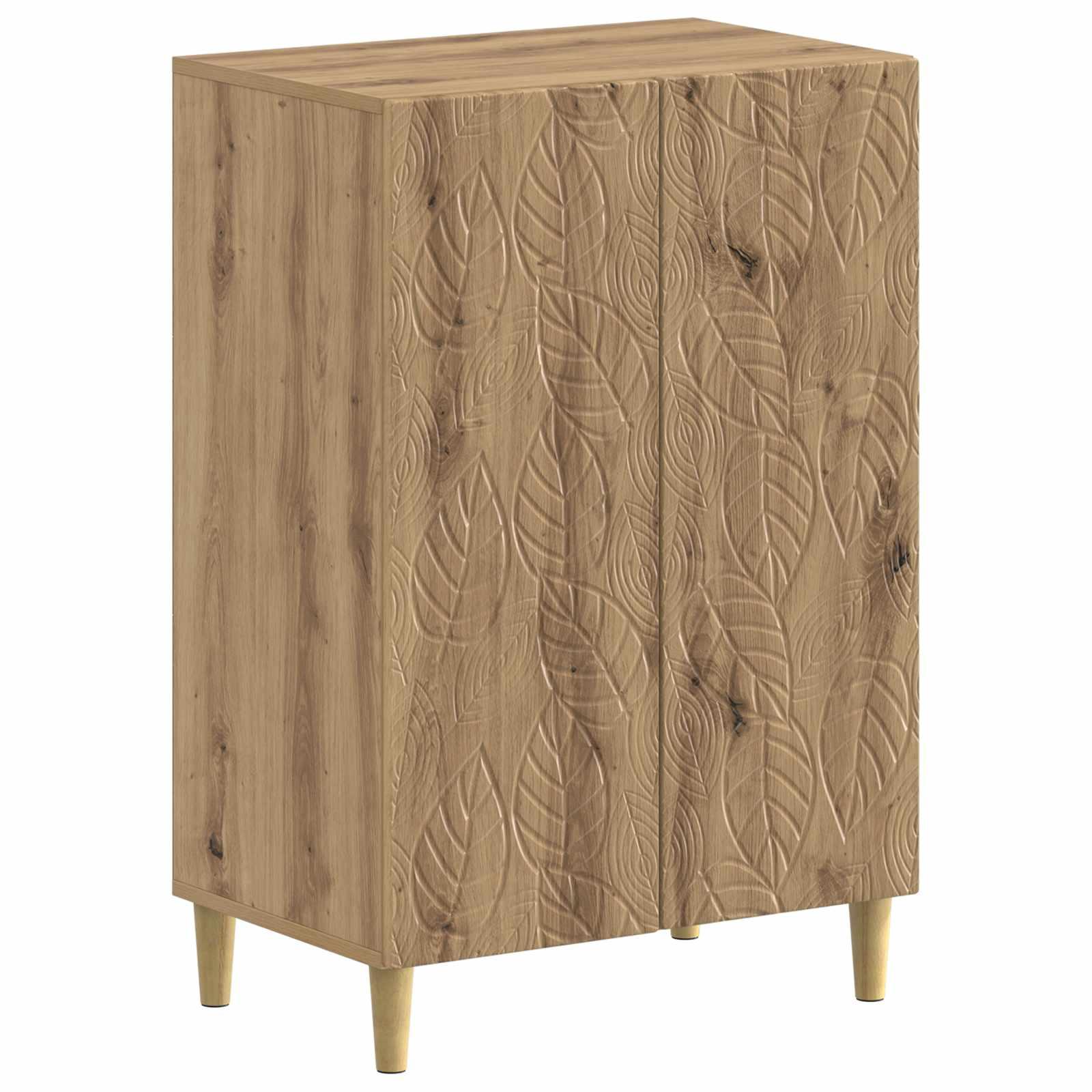 Skoskab DELFT i konstrueret træ 90 x 59,5 x 39,5 cm - Artisan-eg