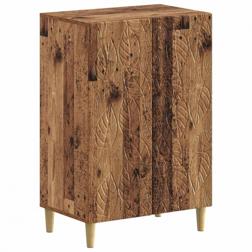 Skoskab DELFT 59,5 x 39,5 x 90 cm i konstrueret træ - gammelt træ