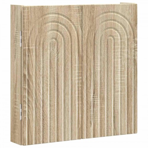 Dartskab ALKMAAR i sonoma-eg 53,5 x 52,5 x 10,5 cm