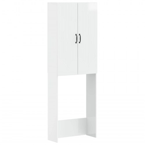 Toilet skab HOORN hvid højglans 66 x 25,5 x 190 cm