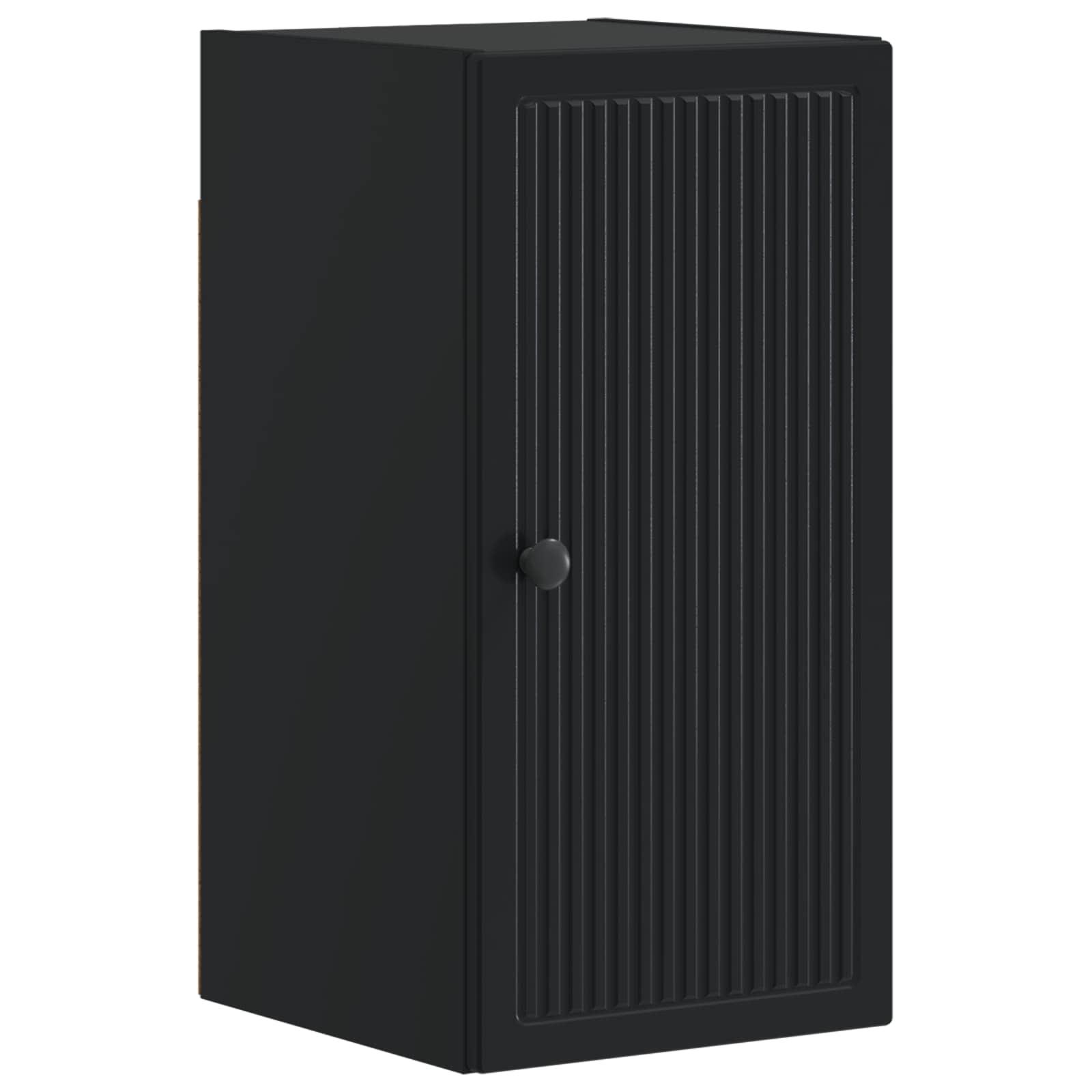 Badeværelsesvægskab EDE sort 30 x 31 x 59 cm i konstrueret træ