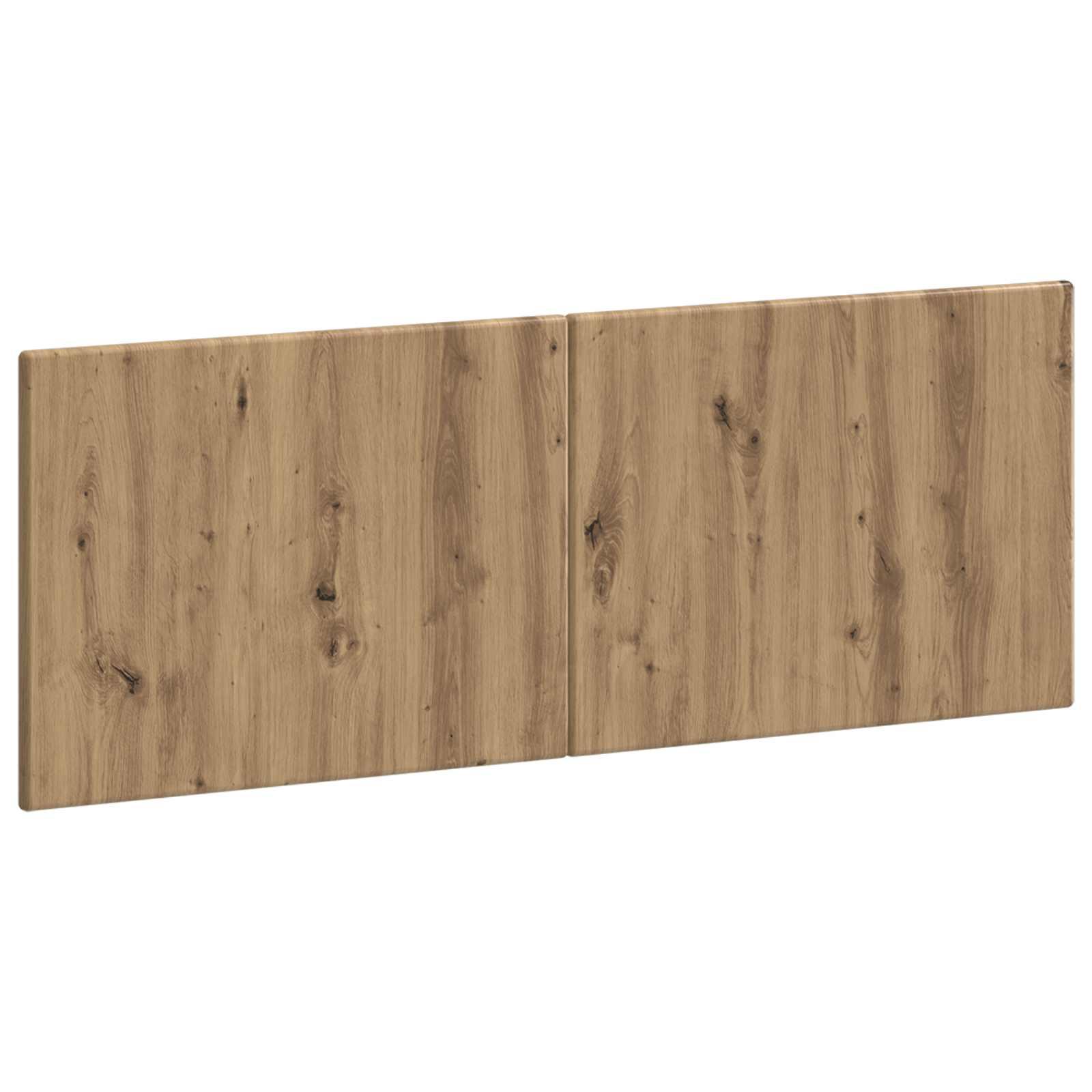 Væghængt hovedgærde BREDA i artisan-eg 140 cm