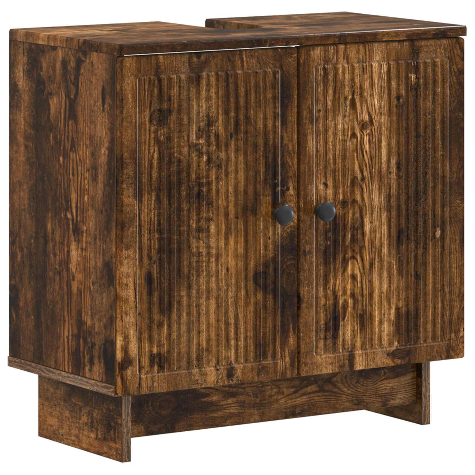 Badeværelsesskab under vask EDE røget eg 59,5 x 31,5 x 59 cm