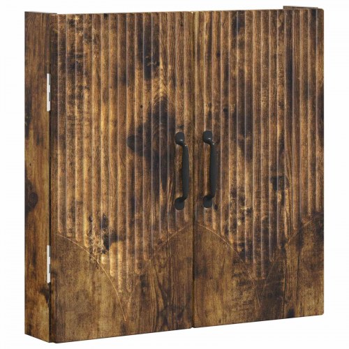 Dartskab HOORN røget eg 52,5 x 10,5 x 53,5 cm