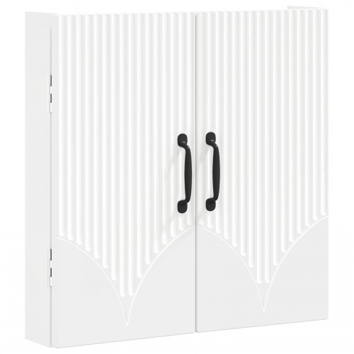 Dartskab HOORN hvid 53,5 x 52,5 x 10,5 cm i konstrueret træ