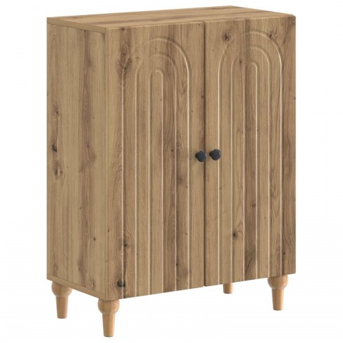 Badeværelse opbevaringsskab ALKMAAR i artisan-eg 80 cm