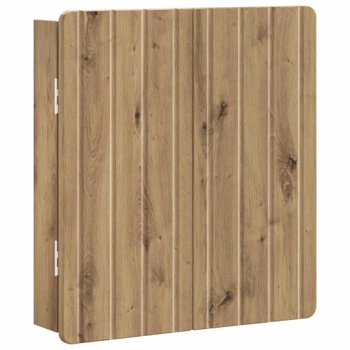 Dartskab ZWOLLE i artisan-eg 52,5 x 10,5 x 57,5 cm