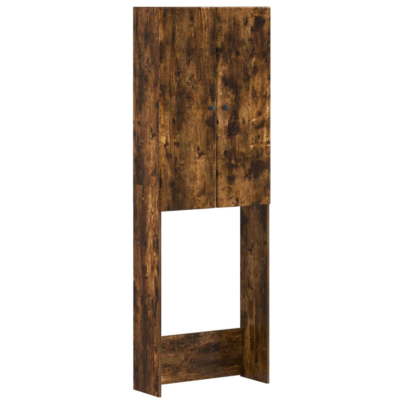 Toilet skab BREDA røget eg 66 x 25,5 x 190 cm i konstrueret træ