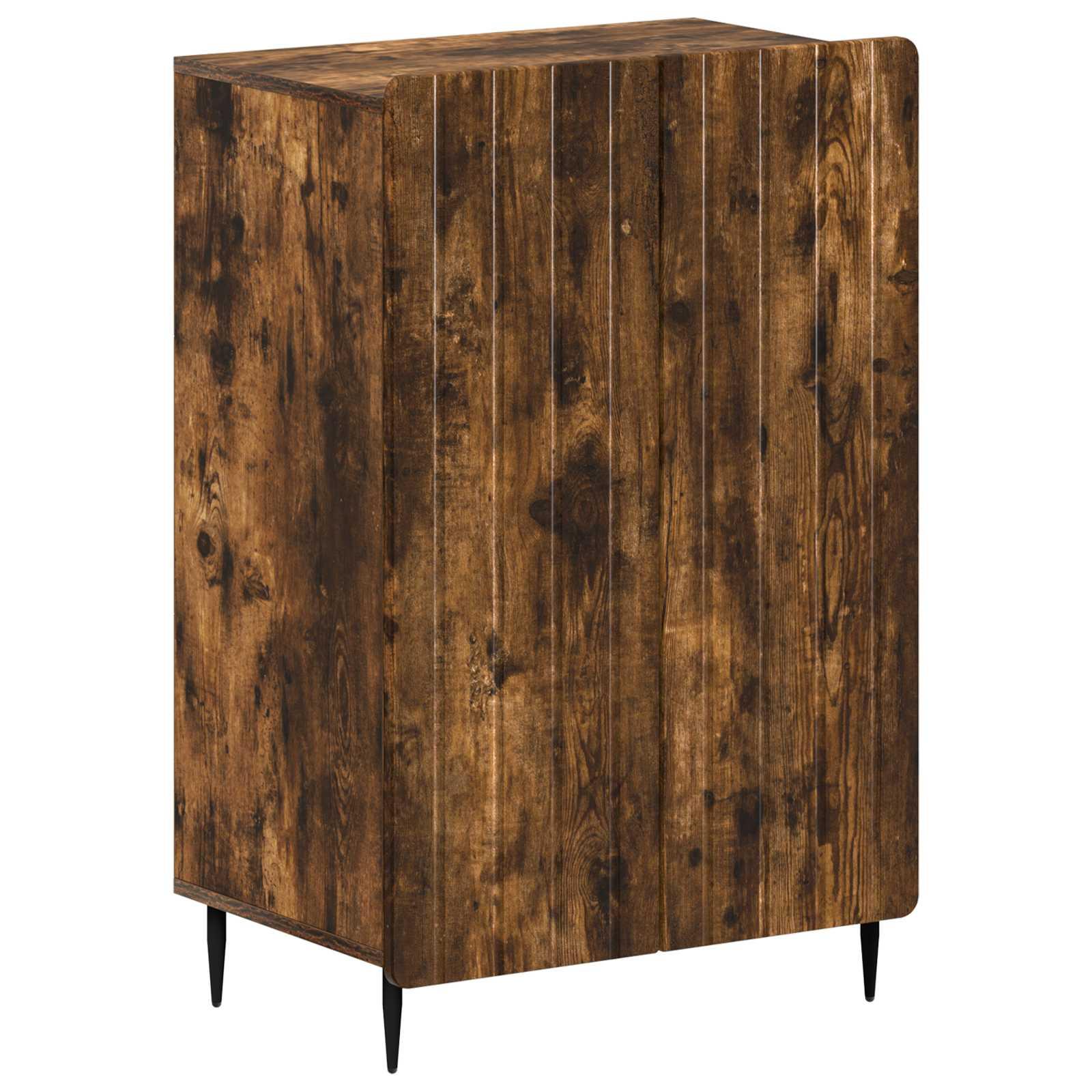 Skoskab ZWOLLE i røget eg 59,5 x 39,5 x 91,5 cm
