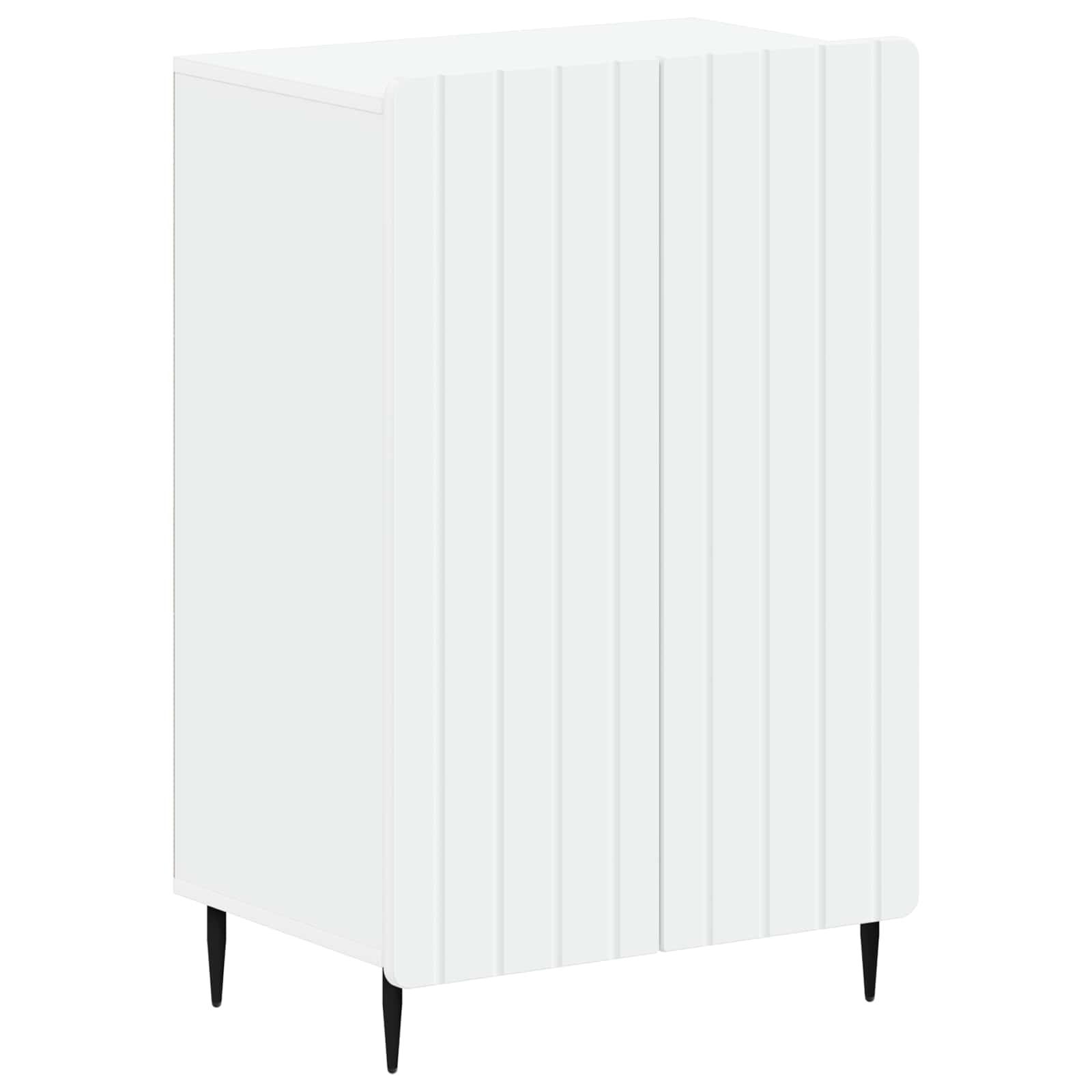 Skoskab ZWOLLE 59,5 x 39,5 x 91,5 cm i konstrueret træ - hvid