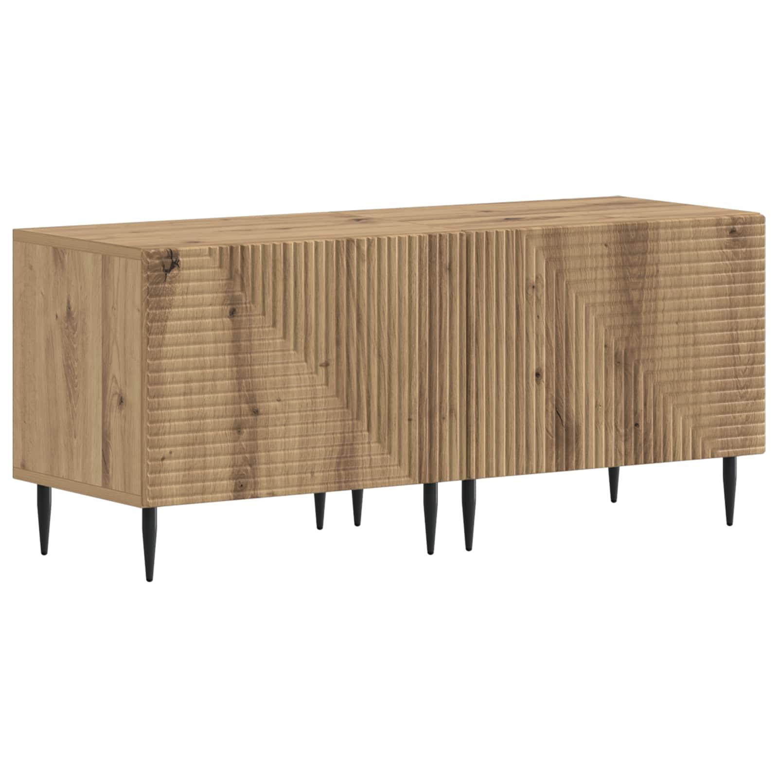 TV-skab i artisan-eg, 2 stk. 49 x 35 x 43 cm