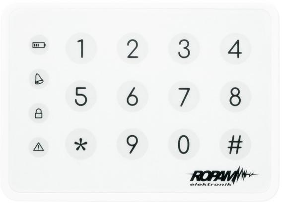 ROPAM TK-4W trådløst kodetastatur til alarm