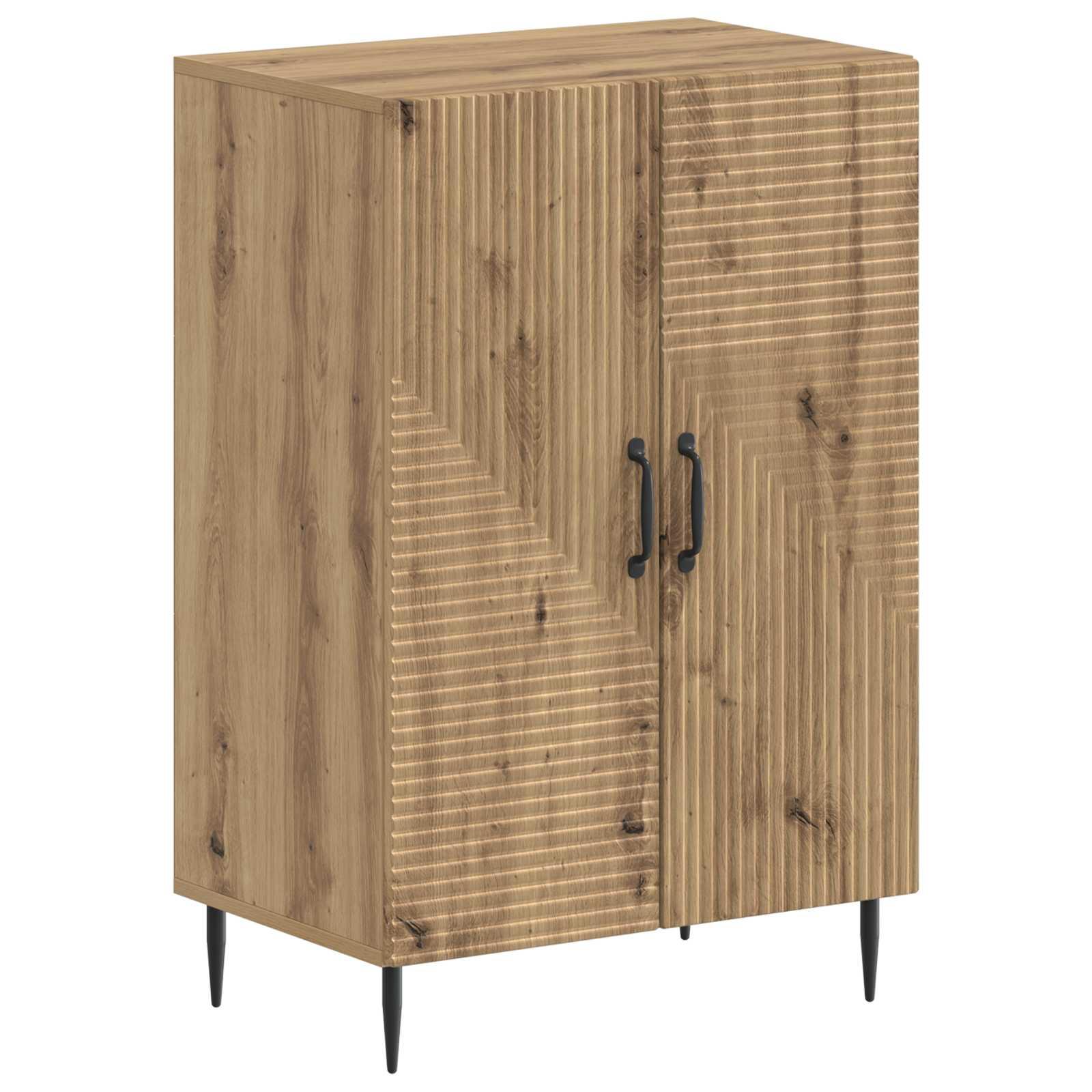 Skoskab HAARLEM 59,5 x 39,5 x 89,5 cm i konstrueret træ - artisan-eg
