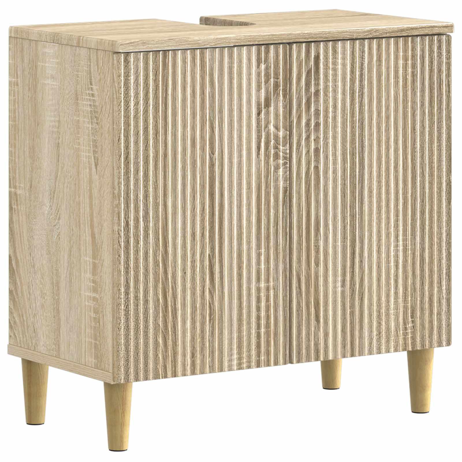 Badeværelsesskab under vask ARNHEM Sonoma-eg 59,5 x 31,5 x 59 cm