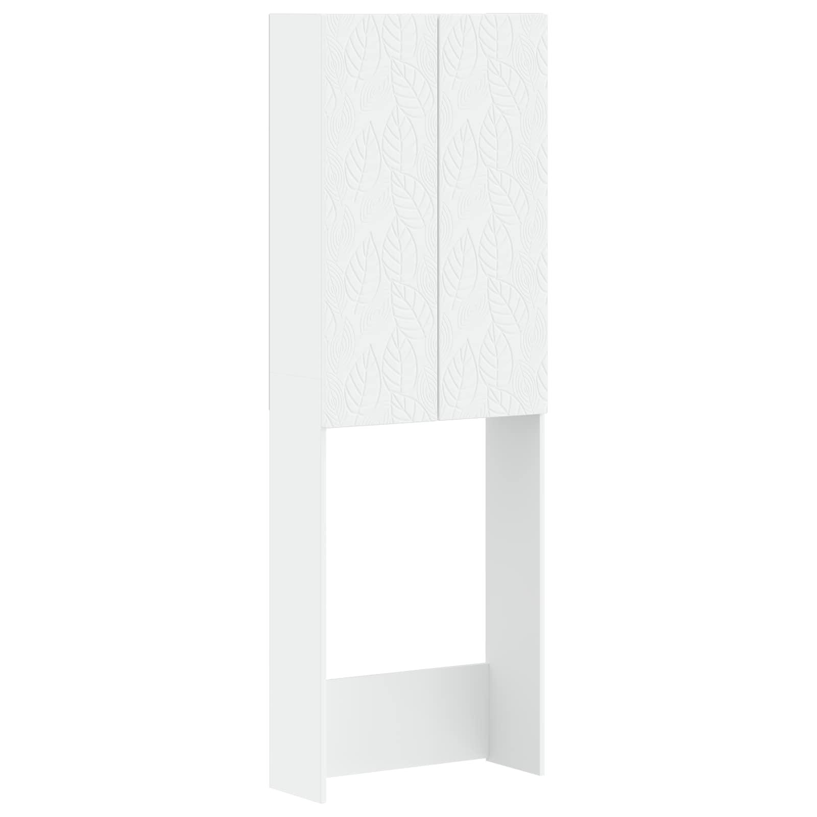 Toilet skab DELFT hvid 66 x 25,5 x 190 cm i konstrueret træ