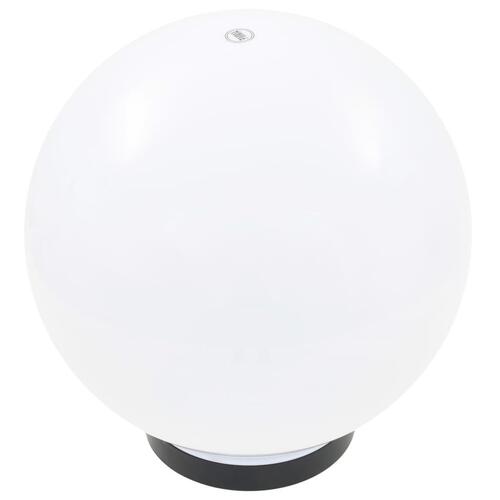 LED-kuglelamper 4 stk. kugleformet 25 cm PMMA