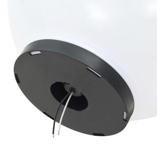 LED-kuglelamper 4 stk. kugleformet 40 cm PMMA
