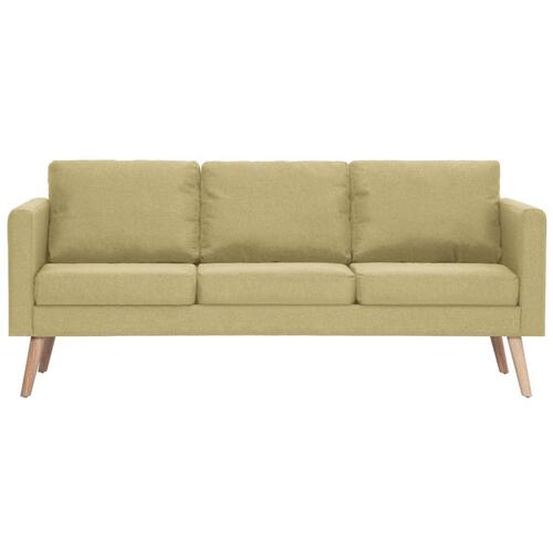 Sofasæt i 2 dele stof grøn